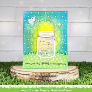 Lawn Fawn - Dies - Build-A-Drink Mason Jar Add-On: Lantern