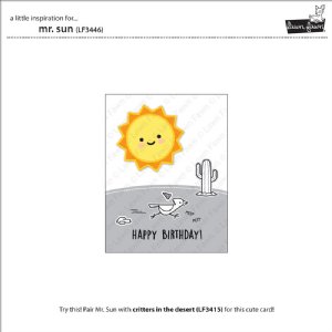 Lawn Fawn - Dies - Mr. Sun