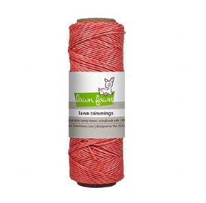 Lawn Fawn - Hemp Twine - Coral