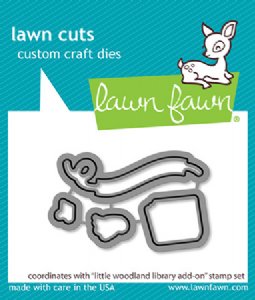 Lawn Fawn - Die - Little Woodland Library Add-On