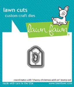 Lawn Fawn - Die - Cheesy Christmas Add-On