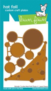 Lawn Fawn - Hot Foil Plates - Bokeh Circles