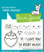 Lawn Fawn - Clear Stamp - Sweet Strawberry