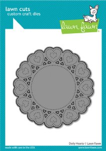 Lawn Fawn - Die - Doily Hearts