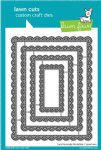 Lawn Fawn - Die - Lacy Rectangle Stackables