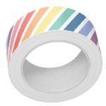 Lawn Fawn - Washi Tape - Rainbow Diagonal Stripes