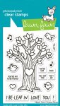 Lawn Fawn - Clear Stamp - Heart Tree