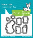 Lawn Fawn - Die - Treat Cart Add-On: Smoothies 'n Juice