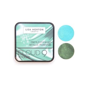 Lisa Horton - Ink Pad - Cloud 9 Verdigris Metallic