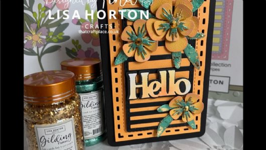 Lisa Hortons - Gilding Flakes - Sea Green