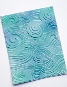 Memory Box - 3D Embossing Folder - Waves