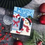 Hero Arts - Cling Stamps - Merry Christmas Letter Bold Prints