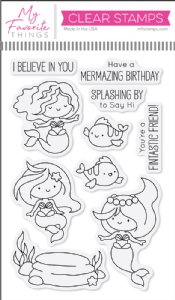 My Favorite Things - Clear Stamp - Fintastic Friends