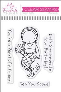 My Favorite Things - Clear Stamp - Pearl of a Friend