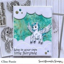 Sweet November - Clear Stamp - Fairytale Unicorns