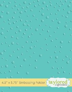 Taylored Expressions - Embossing Folder - Snowfall