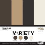 Photo Play Paper - My Colors 12X12 Cardstock Variety Pack - The Brave (8 Sheets)