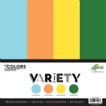 Photo Play Paper - My Colors 12X12 Cardstock Variety Pack - Pickleball (8 Sheets)