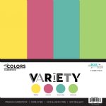 Photo Play Paper - My Colors 12X12 Cardstock Variety Pack - Book Club (8 Sheets)