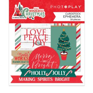 Photo Play - Ephemera - Wonderful Christmas