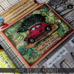 Tim Holtz - STAMPS - HOME FOR CHRISTMAS