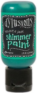 Ranger Ink - Dylusions Shimmer Paint - Polished Jade