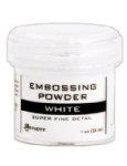 Ranger - Embossing Powder - White Super Fine Detail