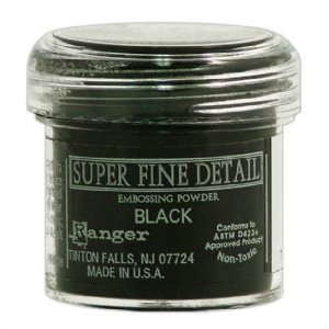 Ranger - Embossing Powder - Super Fine Black