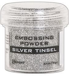 Ranger - Embossing Powder - Silver Tinsel