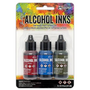 Tim Holtz - Alcohol Ink Kit - Expedition (3 Pack)