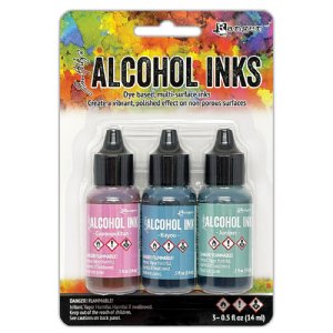 Tim Holtz - Alcohol Ink Kit -  Getaway (3 Pack)