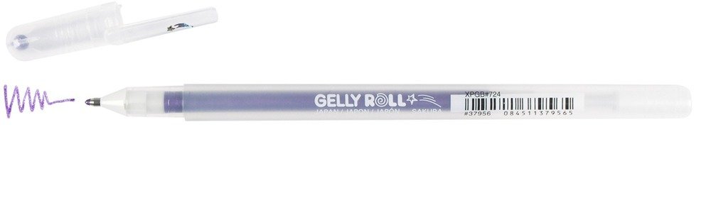 Gelly Roll - Stardust Pen - Purple-Star