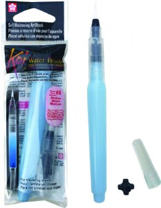 Koi - Water Brush - 9ml Tank - Medium Brush