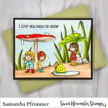 Sweet November - Clear Stamp - Rainy Day Fairwees