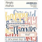 Simple Stories - Bits & Pieces - Sentiment Bits