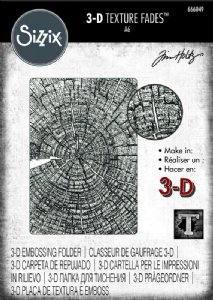 Tim Holtz - Embossing Folder - Tree Rings