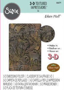 Sizzix - 3D Textured Impressions Embossing Folder - Keys