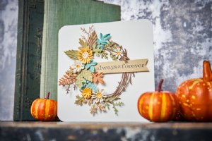 Sizzix - Thinlits Die Set - Vault Foliage Wreath