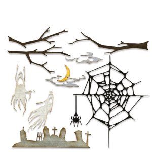 Sizzix - Thinlits Die Set - Vault Fright Night