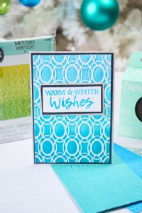 Siz - 3D Embossing Folder - Cosmopolitan Golden Rings