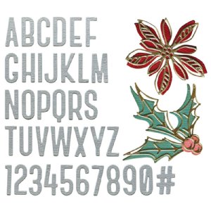 Tim Holtz - Thinlits Die Set - Seasonal Sketch