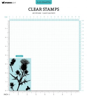 Studio Light - Clear Stamp - Thistle Essentials 