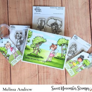 Sweet November - Clear Stamp - Balla-Wee-Na: Odette