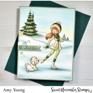 Sweet November - Clear Stamp - Horizon Lines: Winterscapes