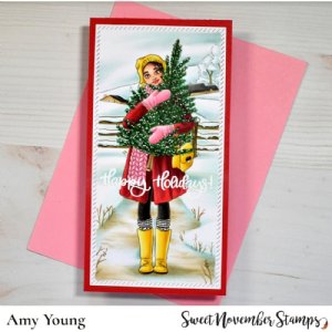 Sweet November - Clear Stamp - Horizon Lines: Winterscapes