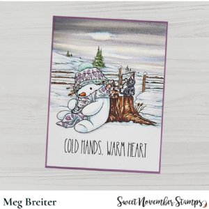 Sweet November - Clear Stamp - Horizon Lines: Winterscapes