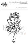 Sweet November - Clear Stamp - November Chrysanthemum Fairy