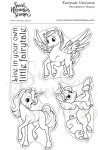 Sweet November - Clear Stamp - Fairytale Unicorns