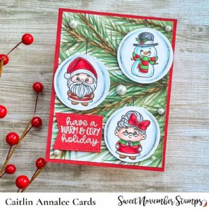 Sweet November - Clear Stamp - Christmas Minis