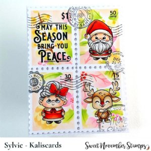 Sweet November - Clear Stamp - Christmas Minis